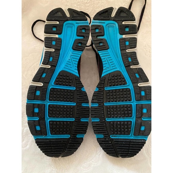 Womens Nike Running Shoes 7.5 Zoom Fly 2 Blue Black Pink - Picture 8 of 9